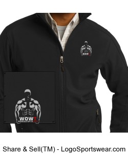 Port Authority Men's Core Soft Shell Jacket Design Zoom